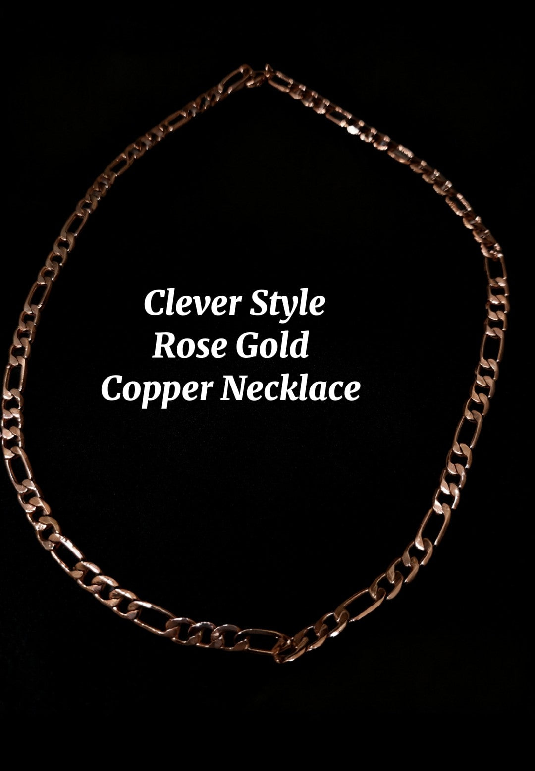Clever Style Rose Gold Copper Necklace