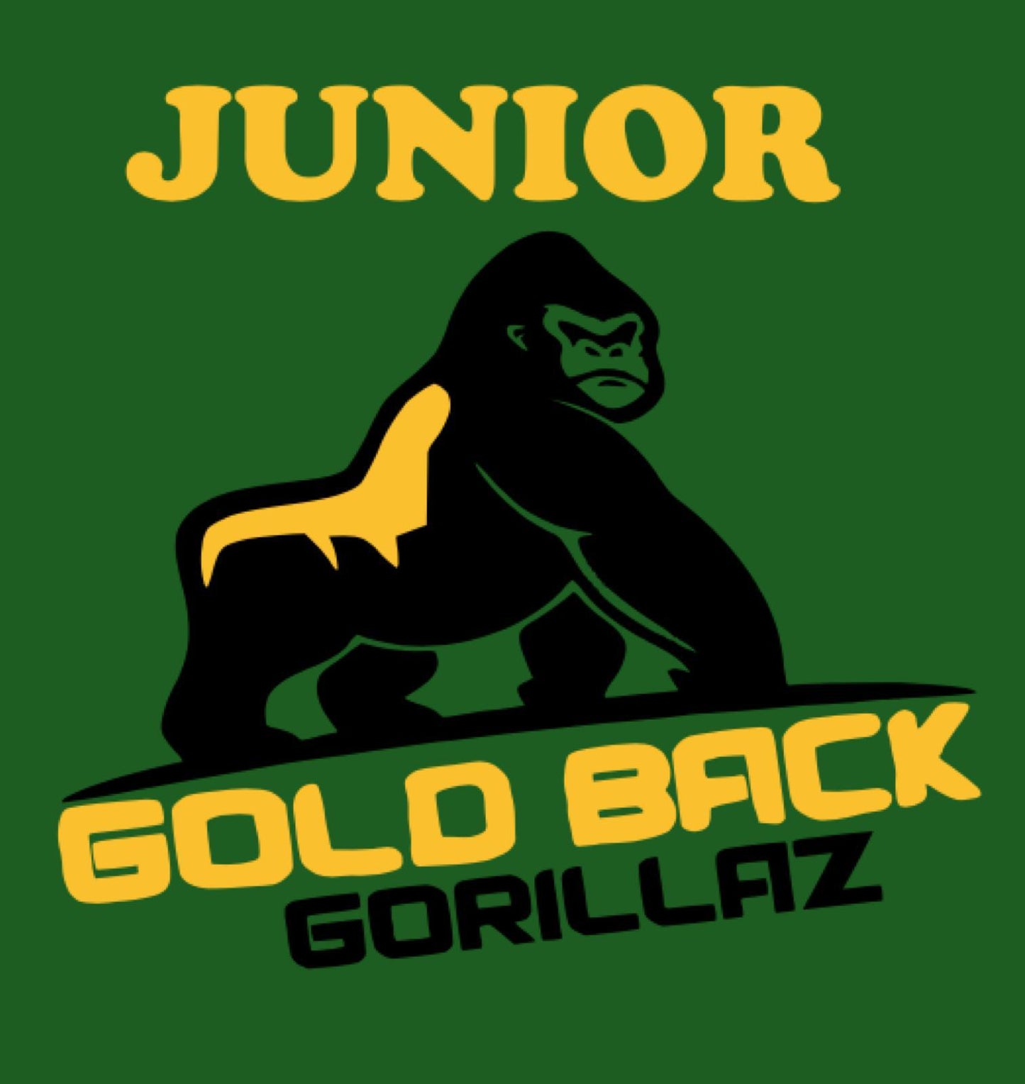 Junior Gold Back Gorillaz