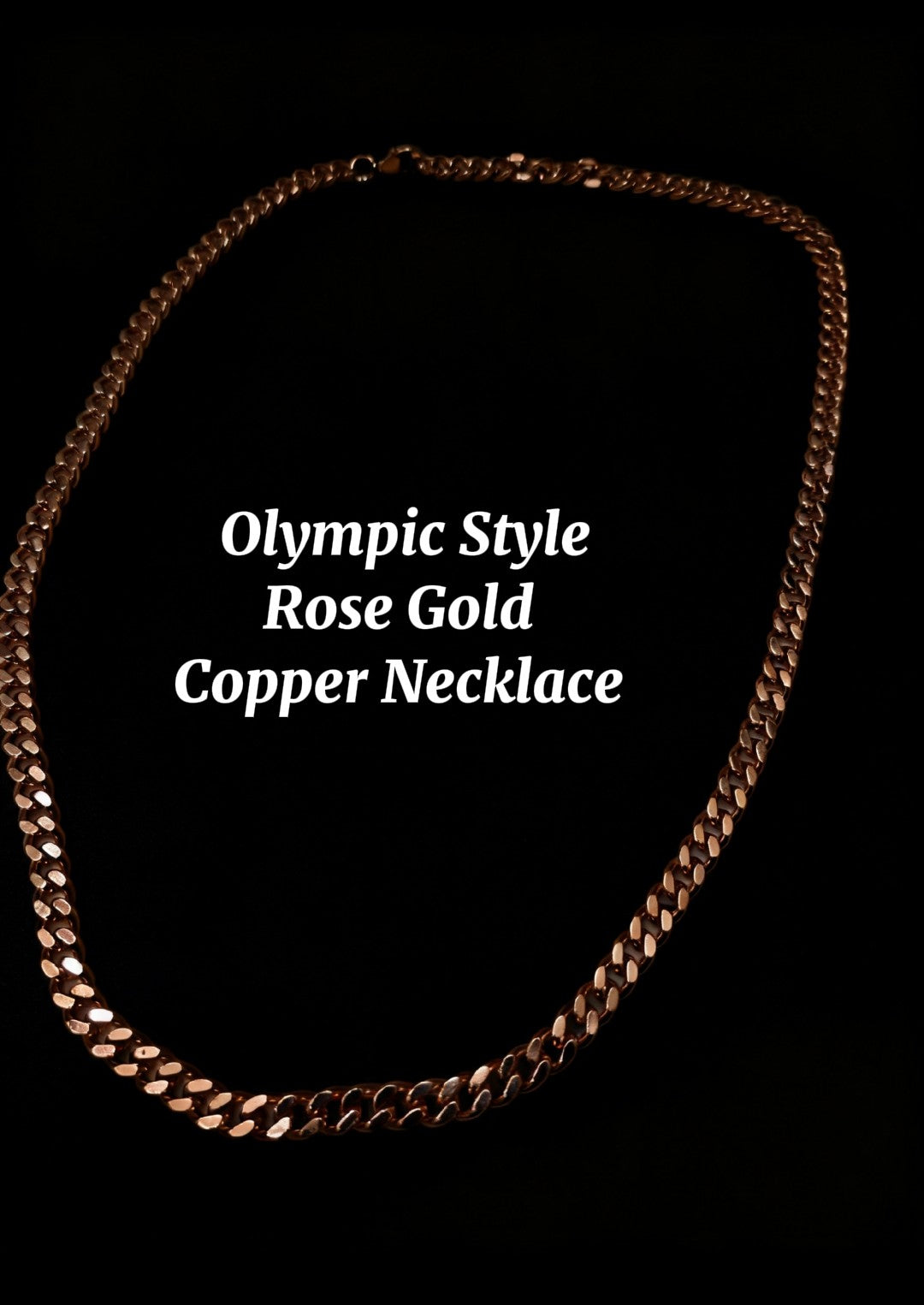 Olympic style Rose Gold Copper Necklaces